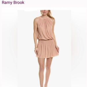 Ramy Brook Paris Sleeveless  Blush Mini Dress